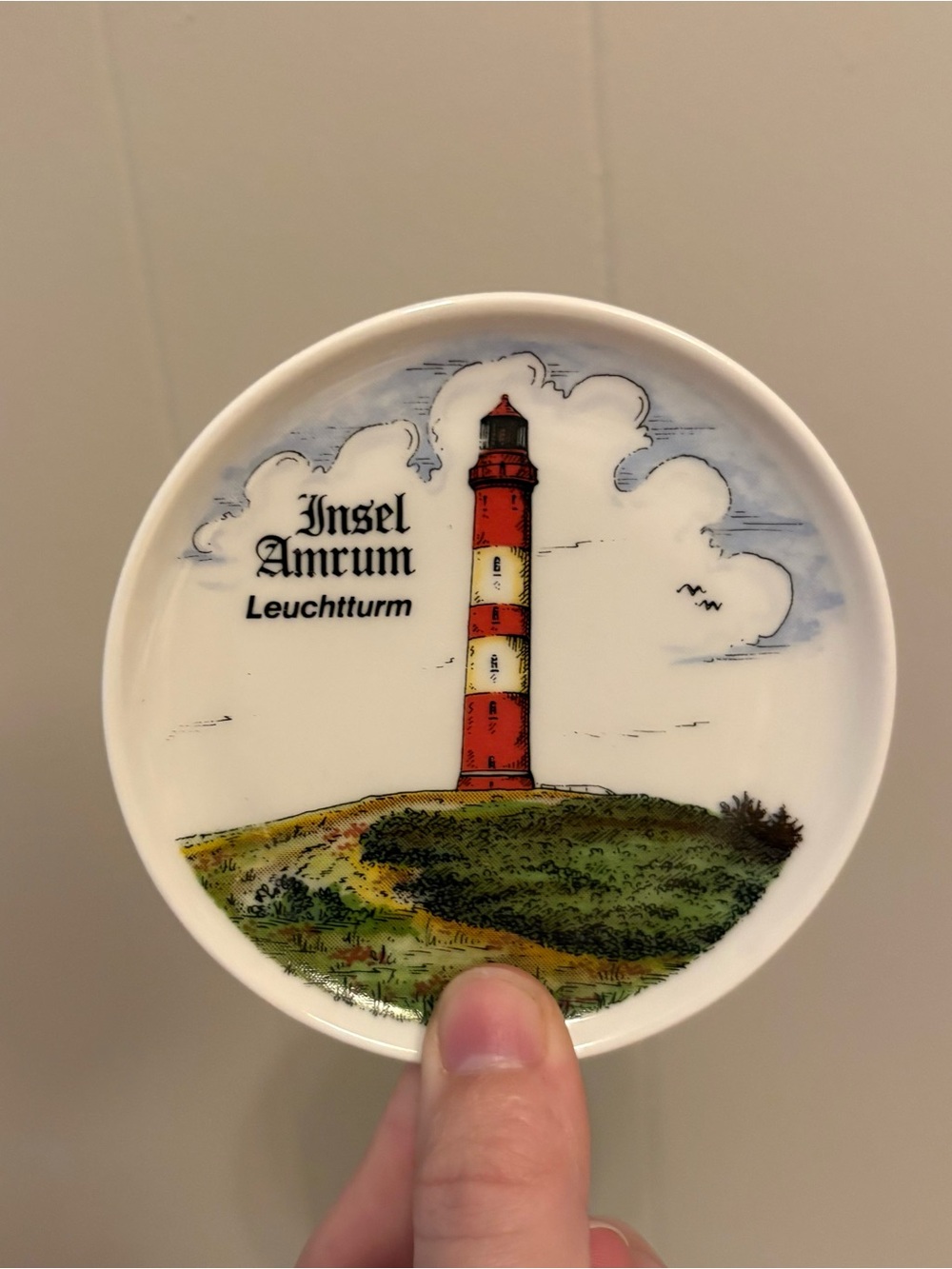 Butter Pat Size Trinket Dish German